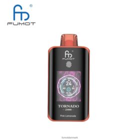 Fumot Pris - Fumot Tornado 25000 engangs vape lyserød limonade 6200TH10
