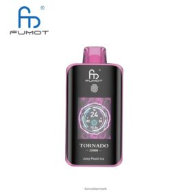 Fumot Vape Danmark - Fumot Tornado 25000 engangs vape saftig ferskenis 6200TH7