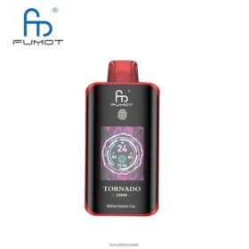 Fumot Vape Danmark - Fumot Tornado 25000 engangs vape vandmelon is 6200TH12