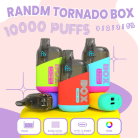 Fumot Vape Nikotin - Fumot Tornado 10000 engangs vape pod box - 20ml (1 stk) eksklusiv 822P355