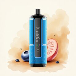 Al Fakher Crown Bar 15K Hypermax Blåbær Tyggegummi 600mAh 6mg Nikotin Type-C