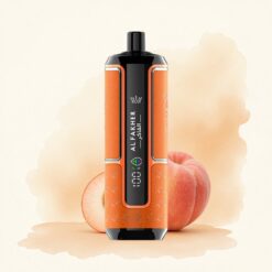 Al Fakher Crown Bar 15K Hypermax Fersken Is med 600mAh og 6mg nikotin