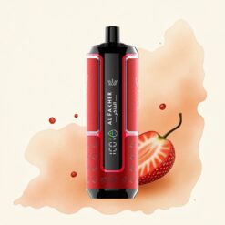 Al Fakher Crown Bar 15K Hypermax Jordbær Punch 600mAh Kompakt