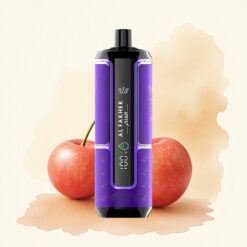 Al Fakher Crown Bar 15K Hypermax Kirsebær Fest med 600mAh og 6mg nikotin