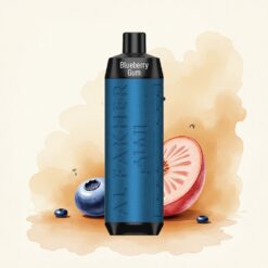 Al Fakher Crown Bar 8000 Crystal Blåbær Gum 600mAh Type-C 5mg Nikotin