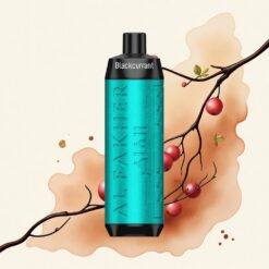 Al Fakher Crown Bar 8000 Crystal Sort Solbær Is med 5mg nikotin og 600mAh