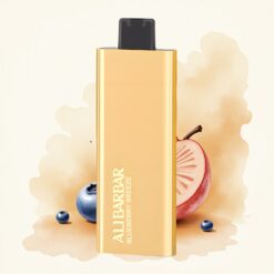Alibarbar Pandora 7000 Puffs Blåbær Bris 17 ml 1.0 Ohm