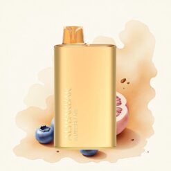 Alibarbar Rich 8000 Puffs Blåbær Is med 2000 mAh og 20ml